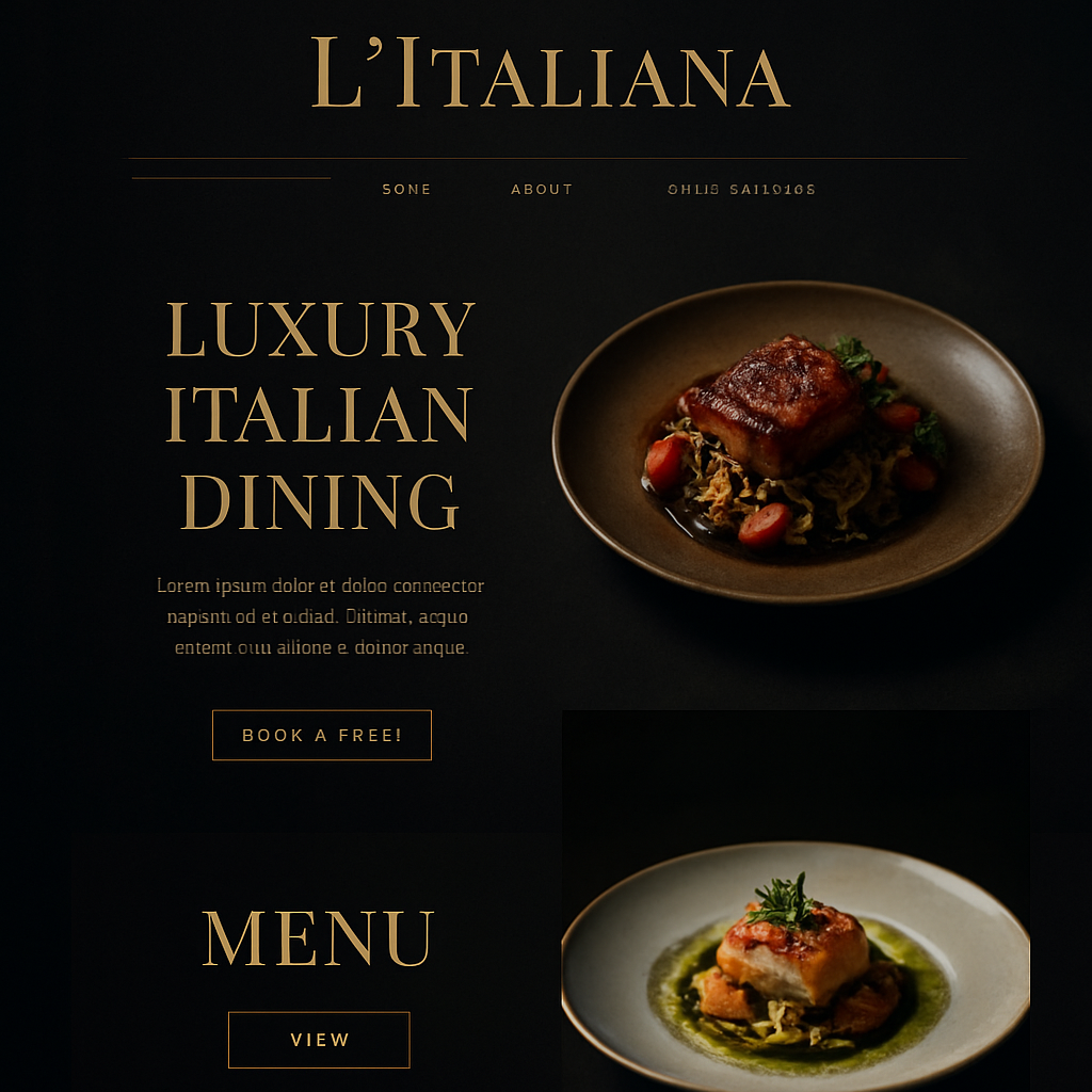 Aperçu du site Ristorante Bellaria